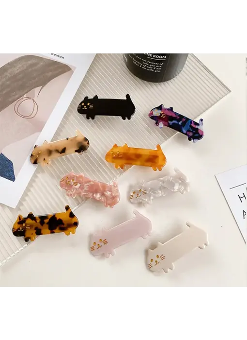 Cute Adorable Cat Barrettes - Daz Assorted