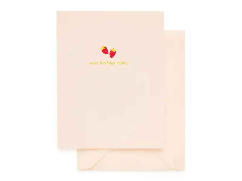 Sugar Paper Sweetest Birthday Wishes