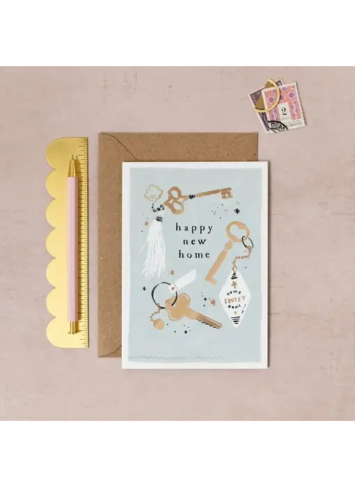 Keys New Home Card