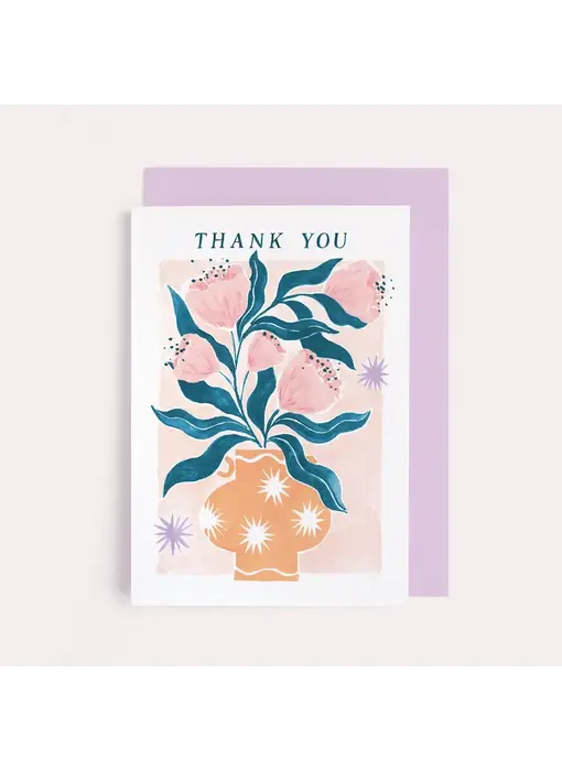 Vase Thank You Cards