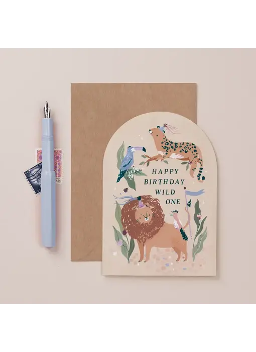 Wild One Birthday Cards