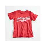 Orchard Street Apparel Midwest Kid Heather Red Kids T Shirt 4T