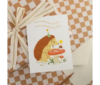 Birthday Hedgehog