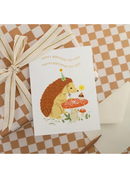 Birthday Hedgehog