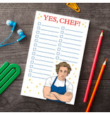 The Found Notepad: Yes, Chef! the Bear Checklist