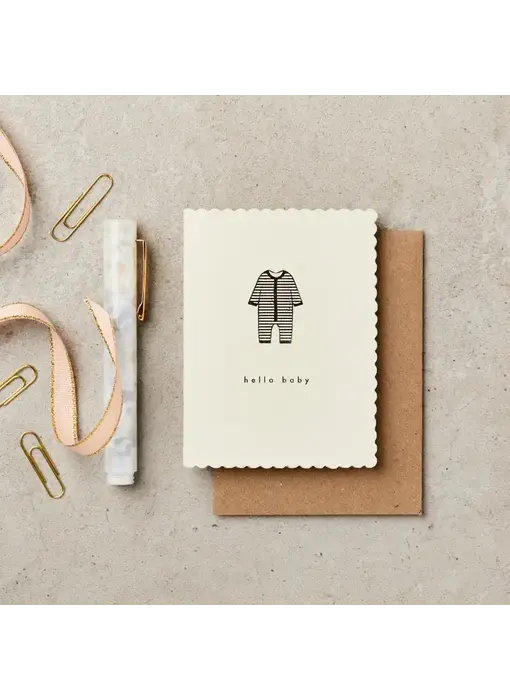 Babygrow A7 Greeting Card