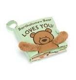 JellyCat Inc Bartholomew Bear Loves You Book