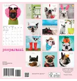 Graphique De France Pawparazzi 7 x 7 Wall Calendar