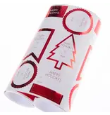 Graphique De France Classic Red Foil Holiday Gift  Labels Roll Graphique De France Classic Red Foil Holiday Gift  Labels Roll