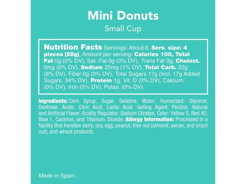 candy club Mini Donuts Gummies