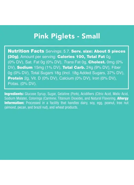 Pink Piglets Gummies