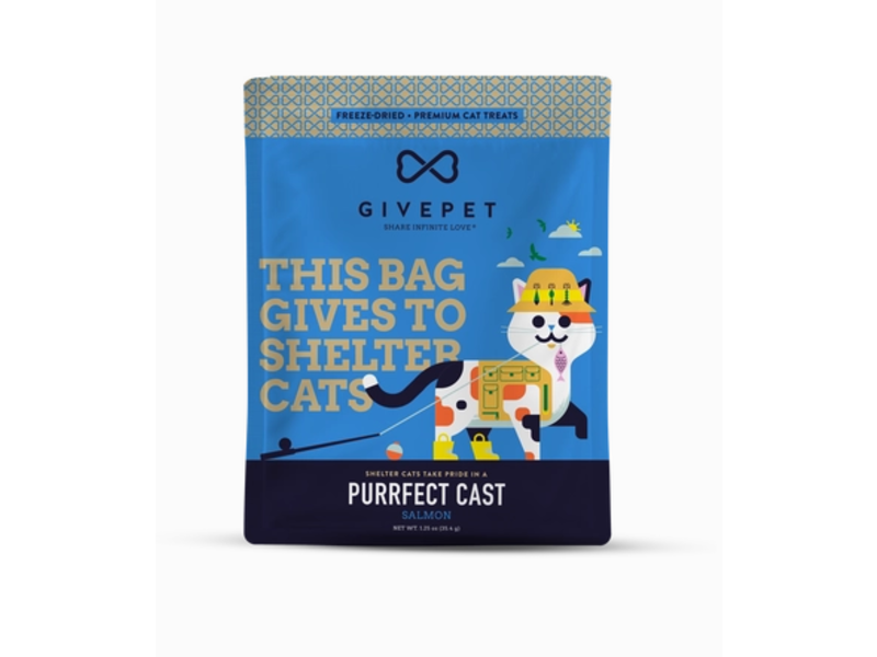 GivePet Purrfect Cast Freeze Dried Cat Treats