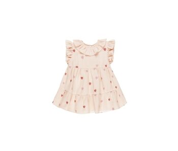 CHARLOTTE DRESS || HEART EMBROIDERY