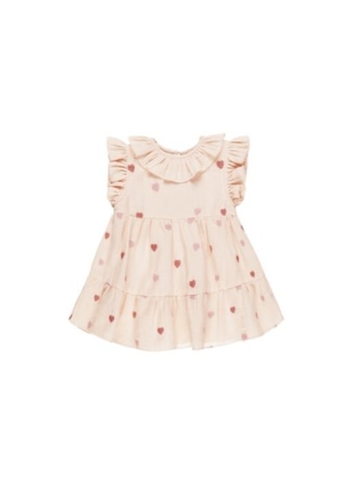 CHARLOTTE DRESS || HEART EMBROIDERY
