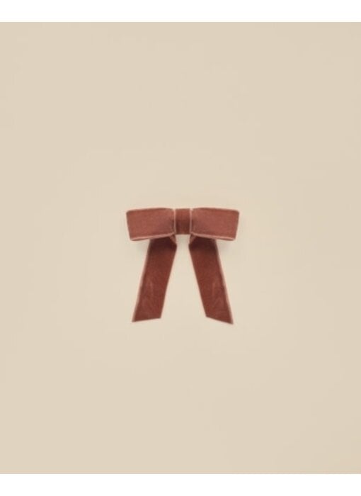 VELVET BOW || POPPY