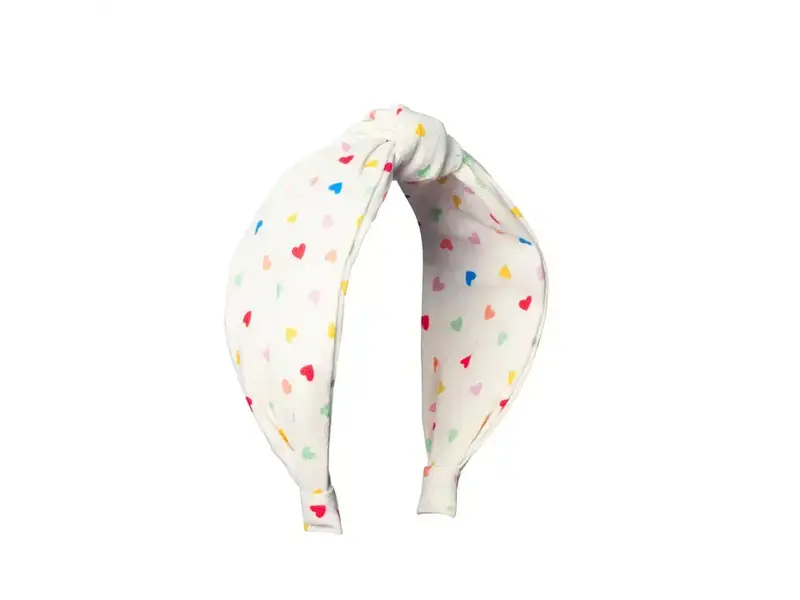 Rockahula Kids Rainbow Hearts Knotted Headband