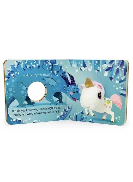 A Little Unicorn Finger Puppet Board Book