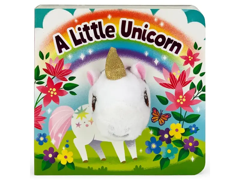cottage door press A Little Unicorn Finger Puppet Board Book