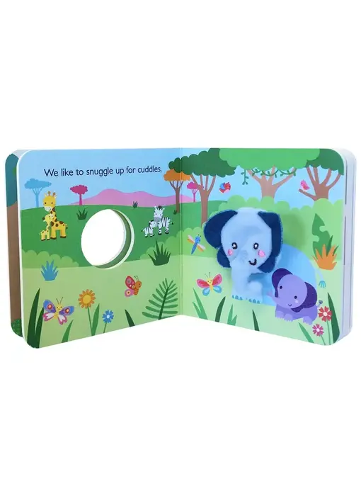 Mommy and Me Finger Puppet Board Book