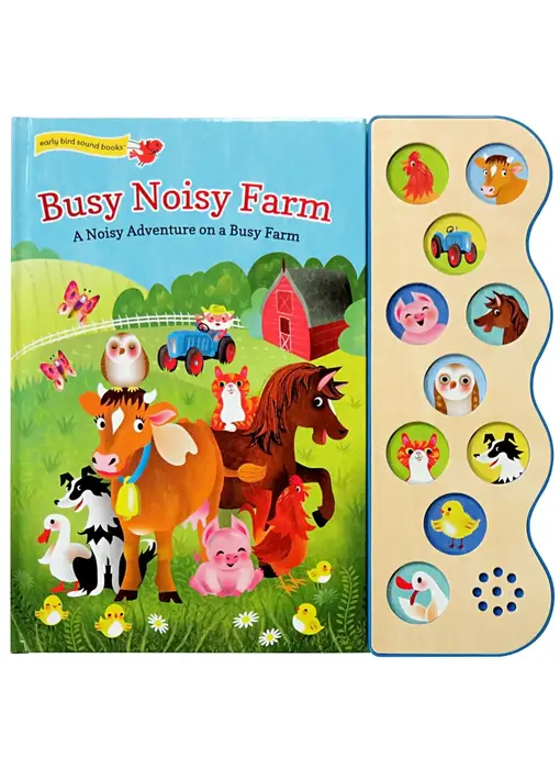 Busy Noisy Farm Interactive Sound Book