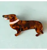 Fashion City Small Hair Claw Clips - Dachshund