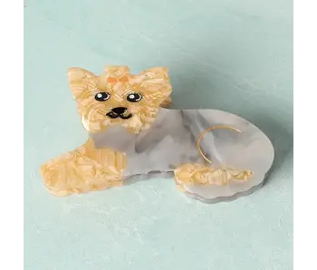 Small Hair Claw Clips - Yorkie