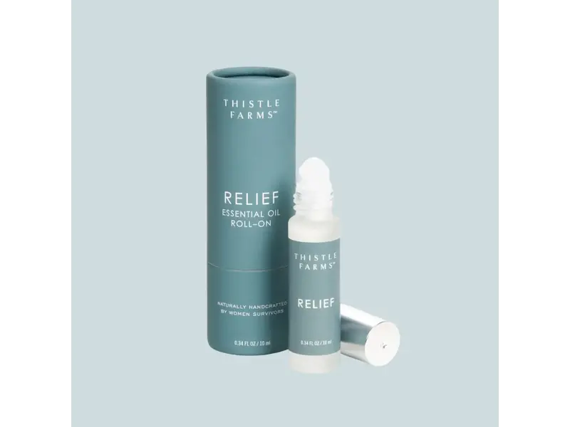 Thistle Farms Relief Essential Oil Roll On - Peppermint Rosemary