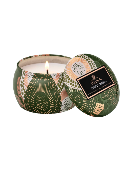 Temple Moss Mini Decorative Tin