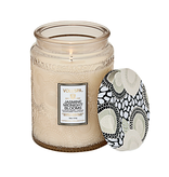 Voluspa Jasmine Midnight Blooms - Large Glass Jar Candle