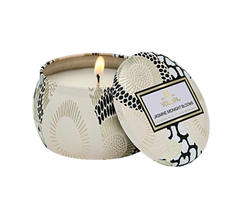 Jasmine Midnight Blooms Mini Decorative Tin