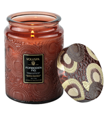Voluspa Forbidden Fig - Large Glass Jar Candle