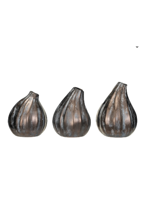 Stoneware Fig Shaped Vases,  Small