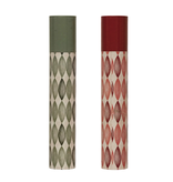 Creative Co-OP Fireplace Safety Matches in Tube Matchbox with Geometric Pattern