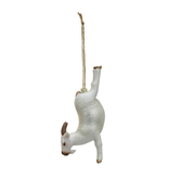 Creative Co-OP Glass & Resin Farm Animal in Yoga Pose Ornament, 4 Assorted Styles