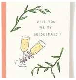 Pop + Paper Be My Bridesmaid Proposal Card