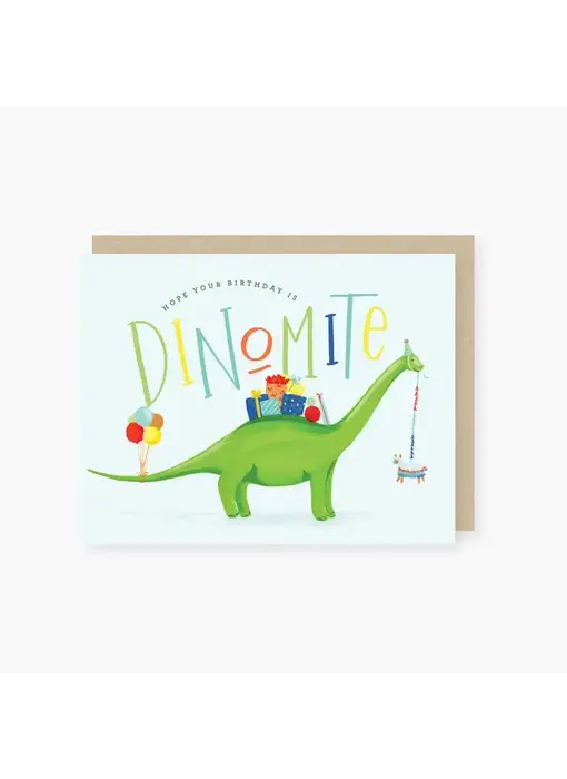 Dino-Mite Birthday Card