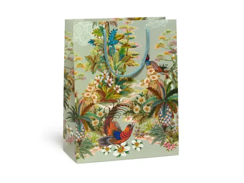 Red Cap Cards Quail Garden Gift Bags