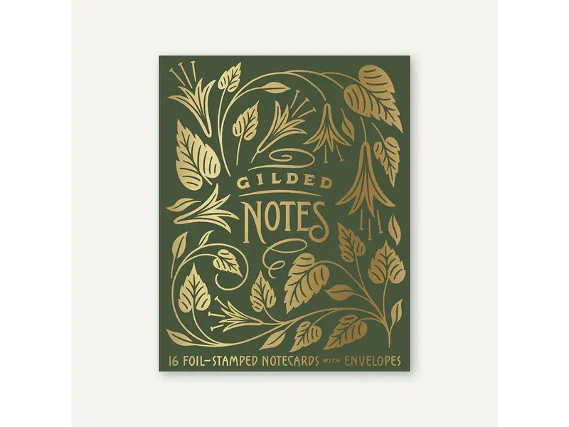 Chronicle Books Gilded Notes