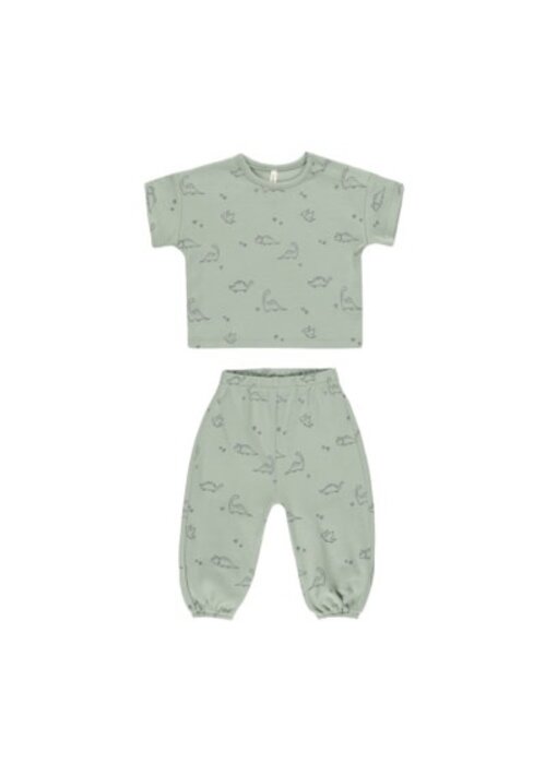 JERSEY TEE + PANT SET || DINO