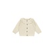 RUFFLE COLLAR CARDIGAN || NATURAL
