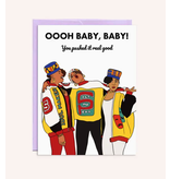 Party Mountain Paper Co Push It! | Baby Card