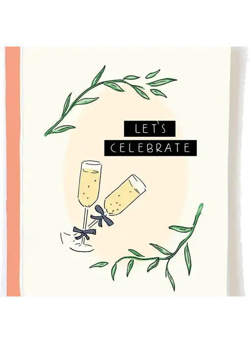 Lets Celebrate Wedding Card