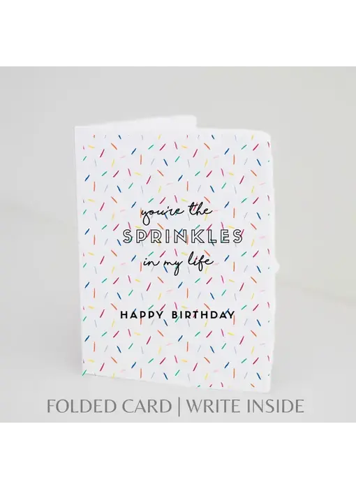 You're the Sprinkle