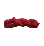 Creative Co-OP Recycled Torn Silk Ribbon, 70-75 Yards, Berry Red