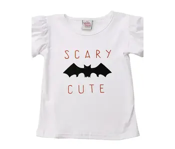 Scary Cute Puff Sleeve T Shirt 6T