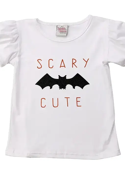 Scary Cute Puff Sleeve T Shirt 6T
