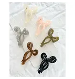 LoveLina Assorted Ribbon Tie Hair Claws - Basho Jelly