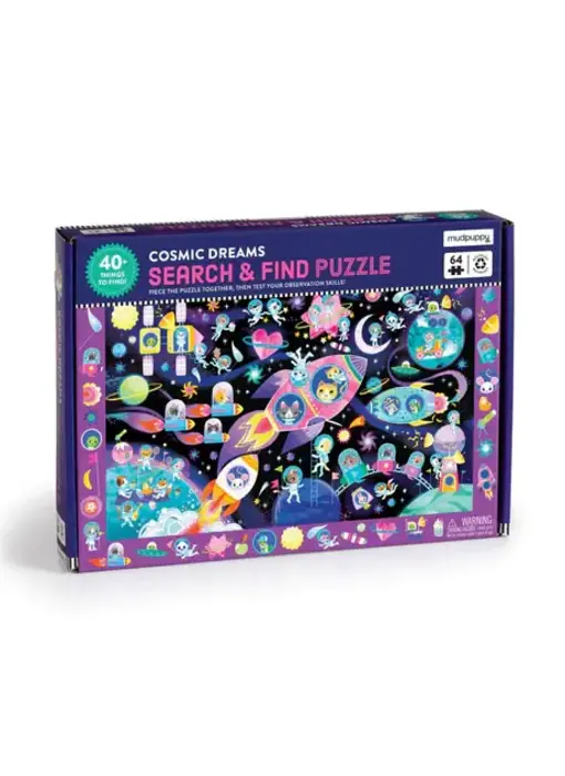Cosmic Dreams 64 Piece Search & Find Puzzle