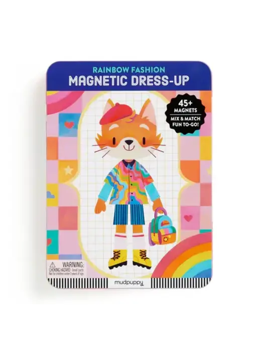 Rainbow Fashion Magnetic Play Set