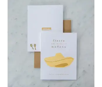 Fiesta Like No Manana Birthday Card